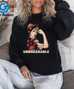 Beautiful Girl Unbreakable Go Cleveland Browns Shirt