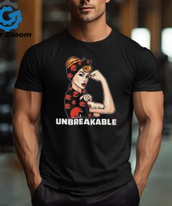 Beautiful Girl Unbreakable Go Cleveland Browns Shirt