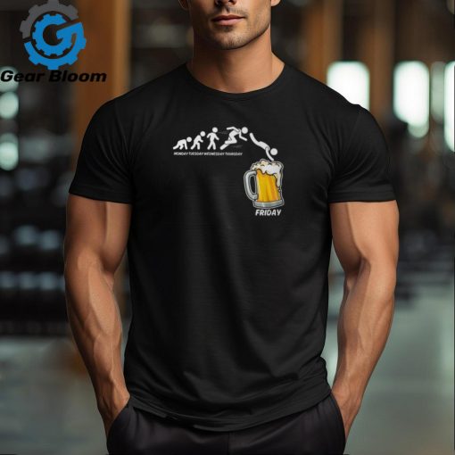 Beer Drinking Novelty Graphic Party For Beer T Shirt