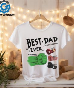 Best Dad Ever Personalized Shirt
