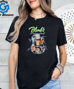 Blondie 50th Anniversary Collection Signatures T Shirt