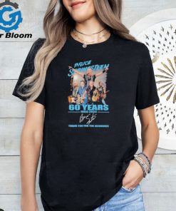 Bruce springsteen 60 years thank you for the memories shirt