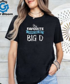 Call Me Big D For Dad Fathers Day T Shirt