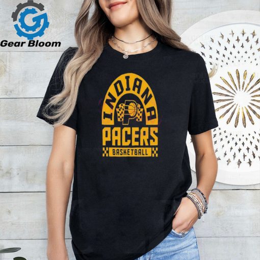 Checkered Indiana Pacers Basketball Shirt