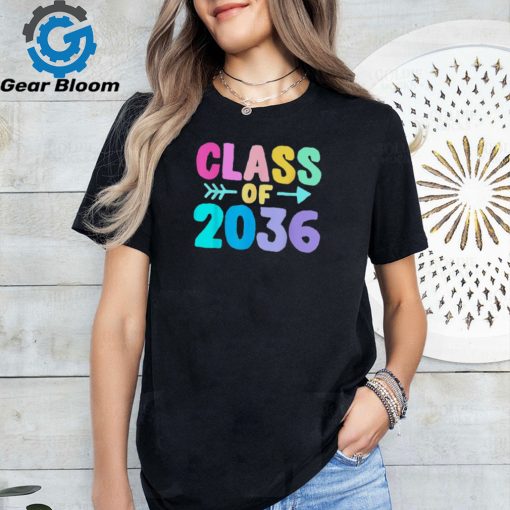 Class Of 2036 Graduation Grow With Me Shirt