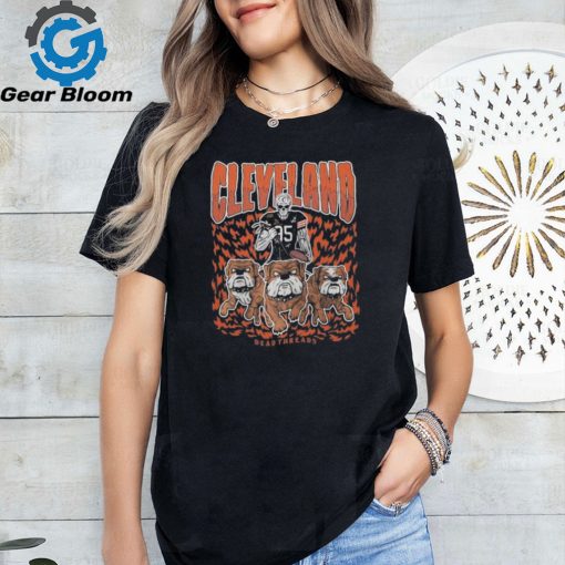 Dead Threads Cleveland Browns Football T Shirt