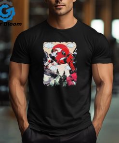 Deadpool Fighting Against Joker Japanese Style shirt