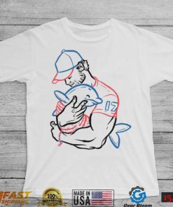 Dolphin i love you dad shirt