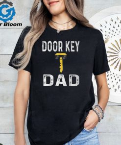 Door Key Dad Pun Humor Dorky Dork Book Nerd Father T Shirt