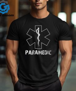 Ems Emt Paramedic Thin Line Emt Ems Patriotic T Shirt