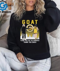 GOAT Lisa Bluder Thank You For The Memories Thank You Coach T Shirt