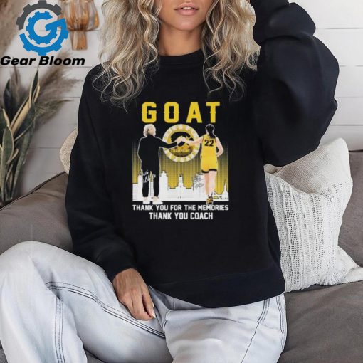 GOAT Lisa Bluder Thank You For The Memories Thank You Coach T Shirt