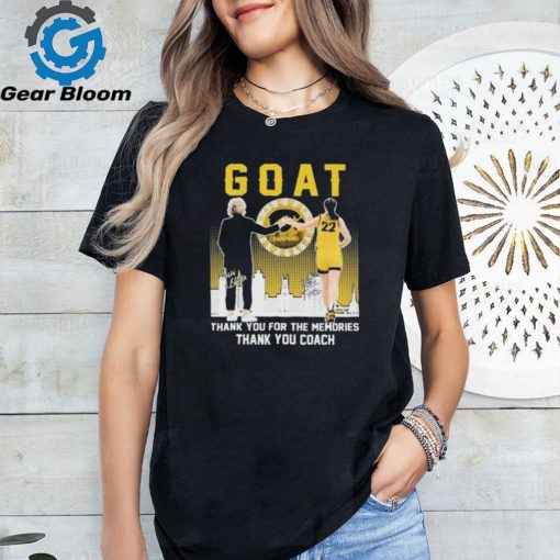 GOAT Lisa Bluder Thank You For The Memories Thank You Coach T Shirt