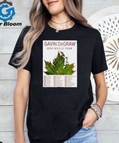 Gavin DeGraw 2024 World Tour Poster Shirt