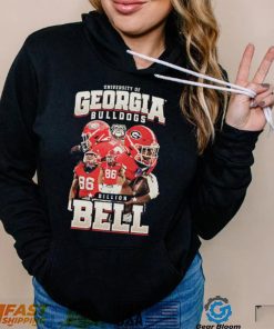 Georgia Bulldogs NCAA Football Dillon Bell Player Collage Poster shirt