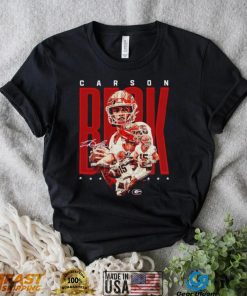 Georgia NCAA Football Carson Beck Player Collage Poster shirt