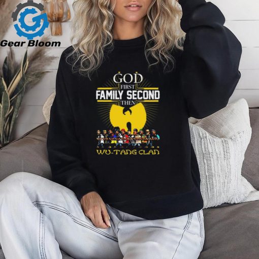 God Frist Family Secon Then Wu Tang Clan T Shirt