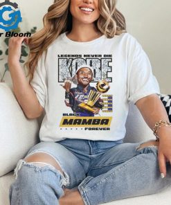 Great Black Mamba Los Angeles Lakers NBA Basketball Champs Tribute T shirt