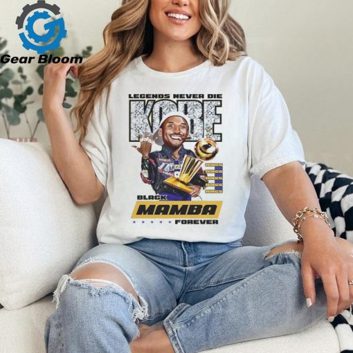 Great Black Mamba Los Angeles Lakers NBA Basketball Champs Tribute T shirt