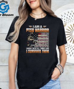 I Am A PTSD Warrior Perfect Gift For U.S Dad, Grandpa, Patriot, Veteran on Veterans Day, PTSD Awareness Month Classic T Shirt