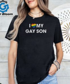 I Love My Gay Son T Shirt Lgbt Pride Shirt