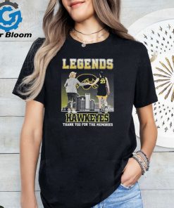 Iowa Hawkeyes Thank You Lisa Bluder Caitlin Clark Legends T Shirt