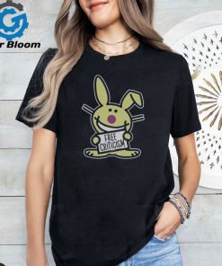 It's Happy Bunny Free Criticism Womens T Shirt