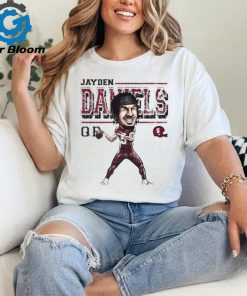 Jayden Daniels Washington Commanders QB big head cartoon shirt