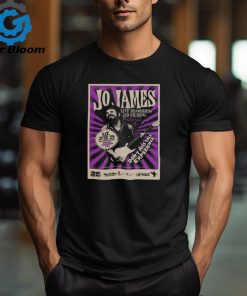 Jo James June 29th, 2024 Purple Bee, Texas Tour Poster Shirt