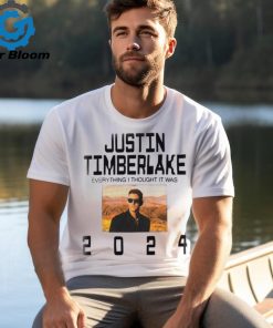 Justin Timberlake Everything I Thought It Was 2024 T shirt