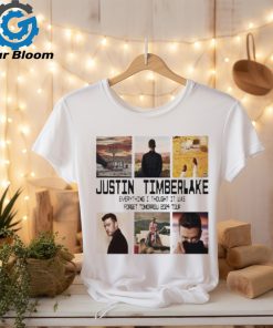 Justin Timberlake Everything I Thought It Was Forget Tomorrow 2024 Tour Shirt