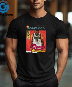 Karl Anthony Towns KAT Minnesota Timberwolves Team T Shirt