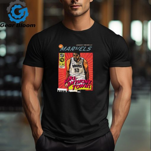 Karl Anthony Towns KAT Minnesota Timberwolves Team T Shirt