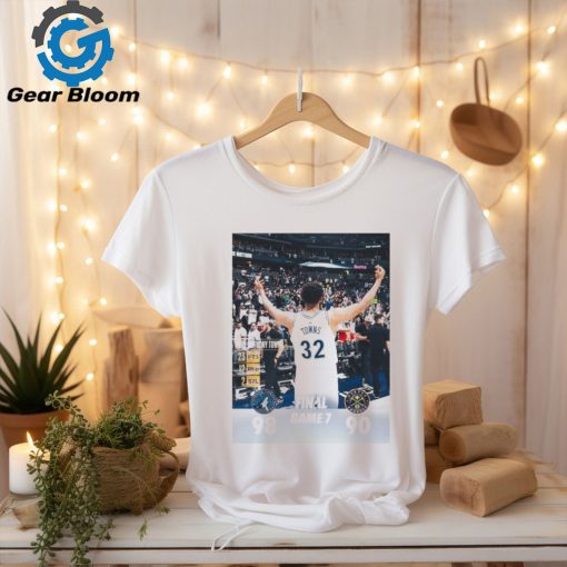 Karl Anthony Towns timberwolves Game 7 23 PTS 12 REB 7 STL Shirt