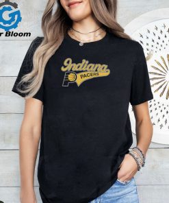 Let’s go pacers rep indiana basketball with a script style shirt