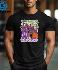 Los Angeles Lakers Pregame Korean Street Fair 2024 Shirts