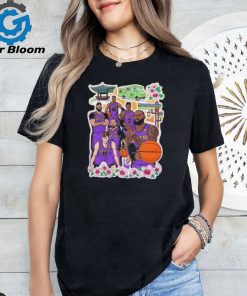 Los Angeles Lakers Pregame Korean Street Fair 2024 Shirts