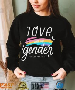 Love Has No Gender Pride Month Graphic Shirt