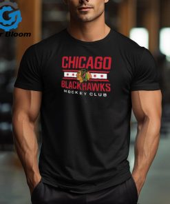 Men’s Chicago Blackhawks Fanatics Branded Black Hometown Collection Local T Shirt