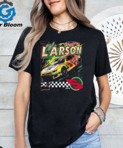 Men's Kyle Larson Hendrick Motorsports Team Collection Heather Navy Neon Paint T Shirts