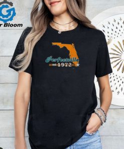 Miami 1972 Perfectville Vintage Football T Shirt