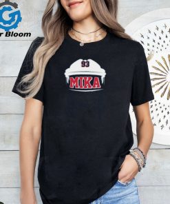 Mika Zibanejad Blank Face Ladies Boyfriend Shirt