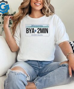 Minnesota BYA2MIN License Plate Shirt