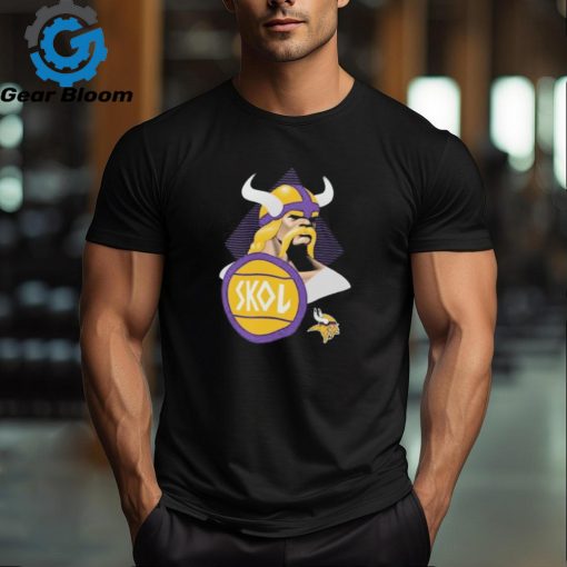 Minnesota vikings fanatics 2024 nfl draft illustrated shirt