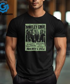 Mötley Crüe 2024 New York City Poster Shirt