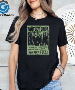 Mötley Crüe 2024 New York City Poster Shirt