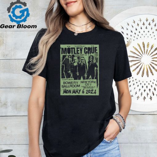 Mötley Crüe 2024 New York City Poster Shirt