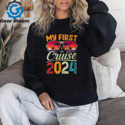 My First Cruise 2024 Cruise Vacation Trip Matching T Shirt