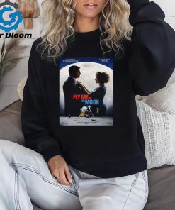 New Poster For Fly Me To The Moon Starring Scarlett Johansson And Channing Tatum Releasing In Theaters On July 12 Unisex T Shirt