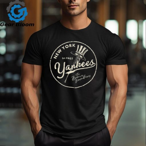 New York Yankees Top Hat 2 By Buck Tee T shirt